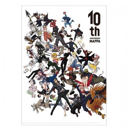 MAPPA SHOWCASE 10th ANNIVERSARY LIMITED CLEAR POSTER