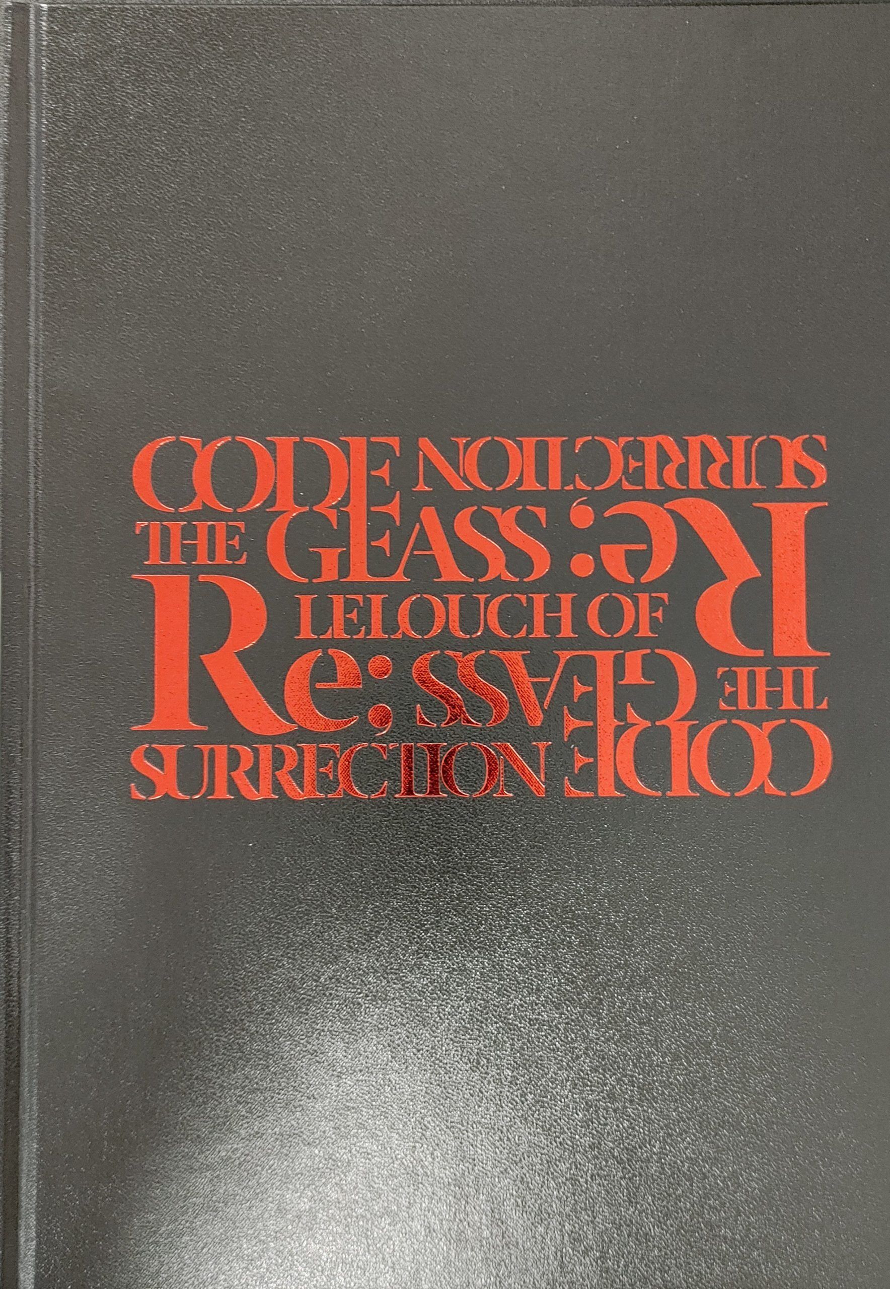 (BOOK) CODE GEASS LELOUCH OF THE Re SURRECTION
