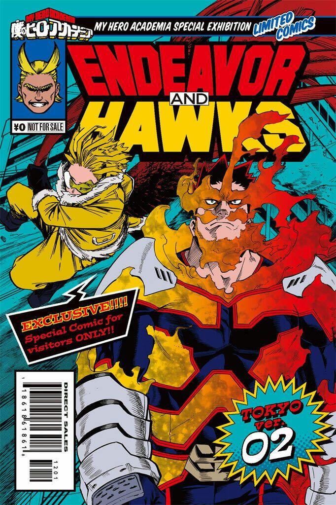 (BOOK) MY HERO ACADEMIA SPECIAL EXHIBITION LIMITED COMICS – ENDEAVOR AND HAWKS –