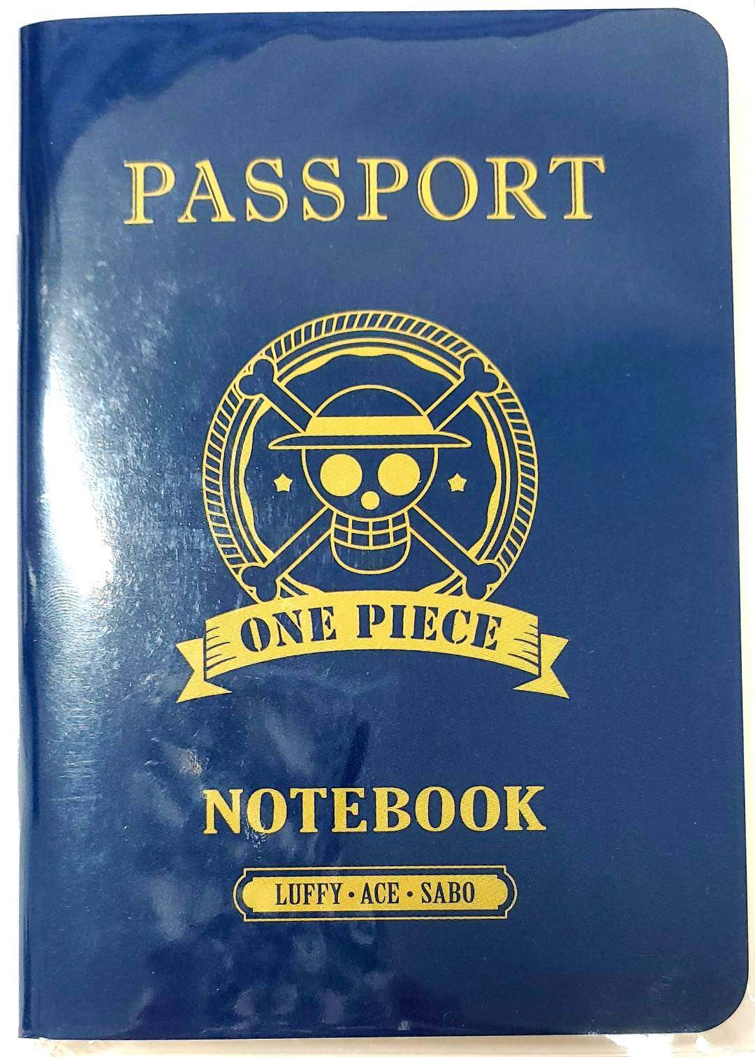 ONE PIECE PASSPORT NOTEBOOK -BLUE-