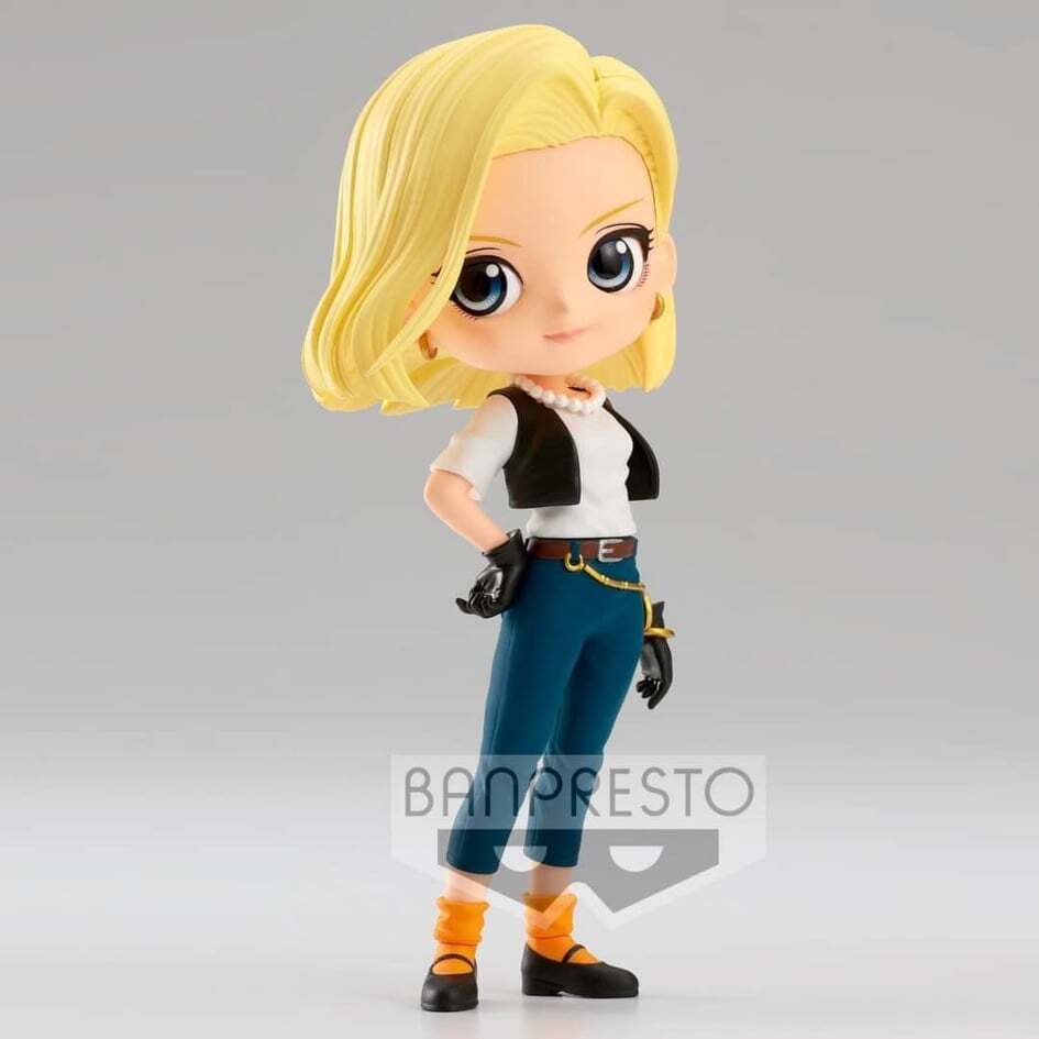 (FIGURINE) DRAGON BALL Z Q POSKET ANDROID No 18 (A)