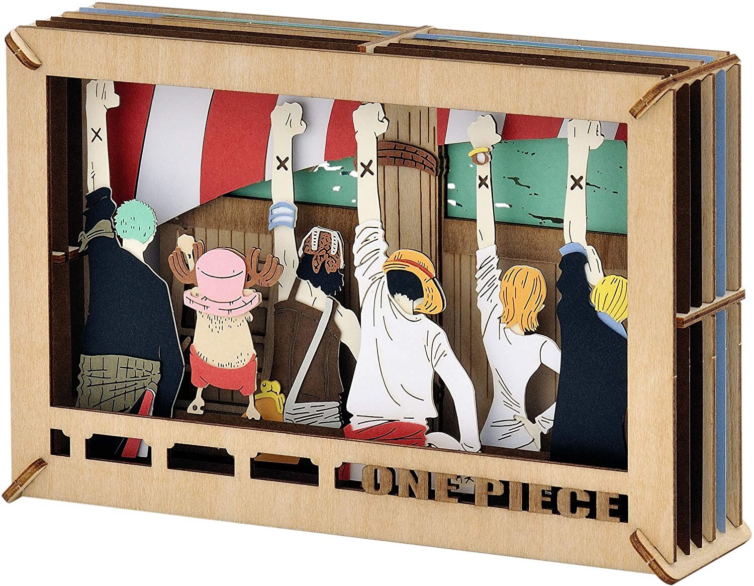 (PAPER THEATER) ONE PIECE ENSKY WOOD STYLE – (B)