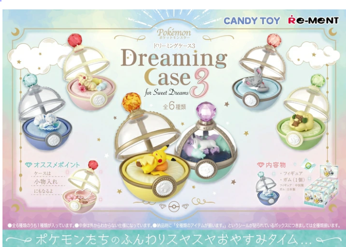 POKEMON Figure Dreaming Case 3 for Sweet Dreams Box (Full Set)