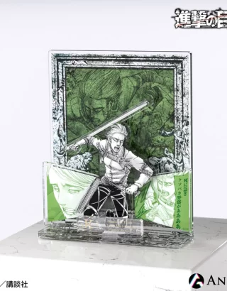JAPAN EXCLUSIF LIMITED ATTACK ON TITAN MEMORIAL ACRYLIC STAND JEAN