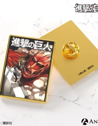 JAPAN EXCLUSIF LIMITED 300 ATTACK ON TITAN MEMORIAL PINS SET