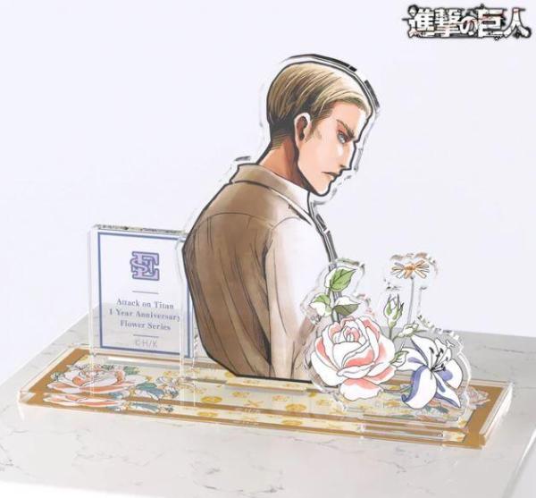 (JAPAN EXCLUSIVE) ATTACK ON TITAN LIMITED MEMORIAL SERIES BIG ACRYLIC STAND ERWIN