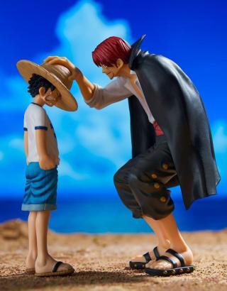 ONE PIECE ICHIBAN KUJI EMOTIONAL STORIES (A) LUFFY & SHANKS ACTION FIGURE
