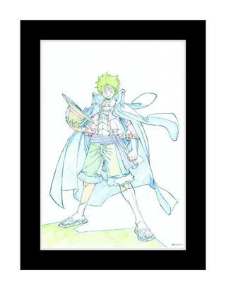 JAPAN EXCLUSIVE ONE PIECE ILLUSTRATION WORKS ART COLLECTION LUFFY