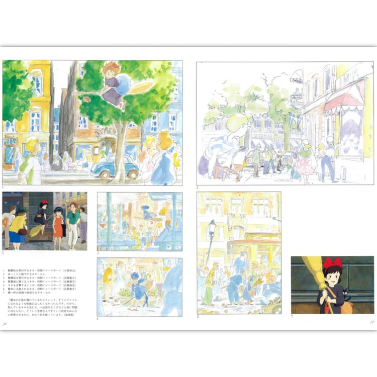 STUDIO GHIBLI - L'art de Kiki La Petite Sorcière : : Livre  littérature Ghibli