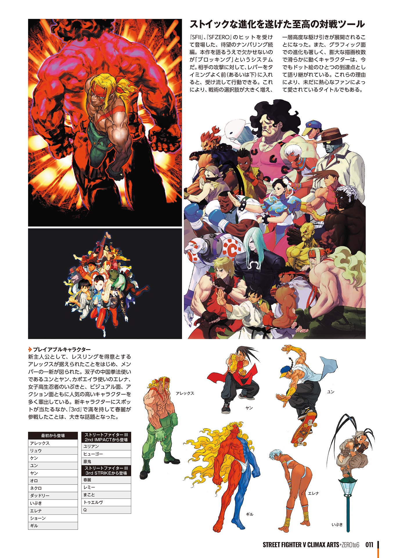 Street Fighter V 5 Climax Arts + Zero to 6 Art Book, Design Works Visual  Capcom