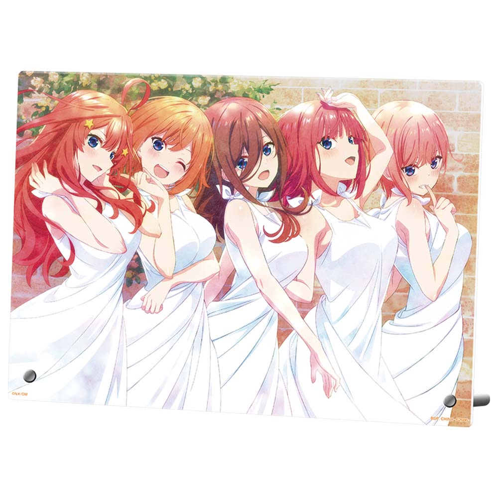 ACRYLIC THE QUINTESSENTIAL QUINTUPLETS ICHIBAN KUJI TRAJECTORY OF TOURS (LAST ONE) TABLEAU ACRYLIQUE NAKANO SISTERS