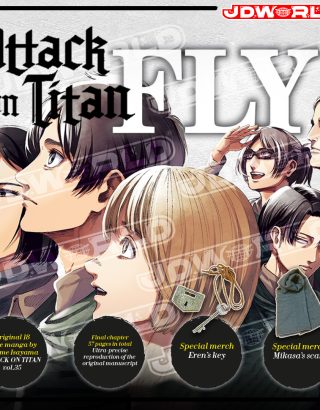 Attack on Titan Shares First Look at Its New Artbook, Fly