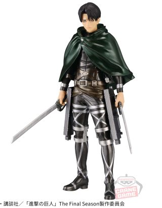 ACTION FIGURE ATTACK ON TITAN THE FINAL SEASON LEVI SPECIAL 10TH ANNIVERSARY VER.