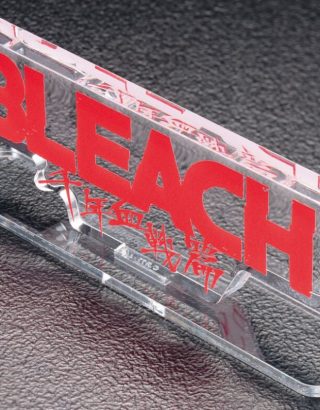 BLEACH ACRYLIC LOGO DISPLAY EX THOUSAND YEAR BLOOD WAR 3 VERSIONS TO CHOOSE FROM