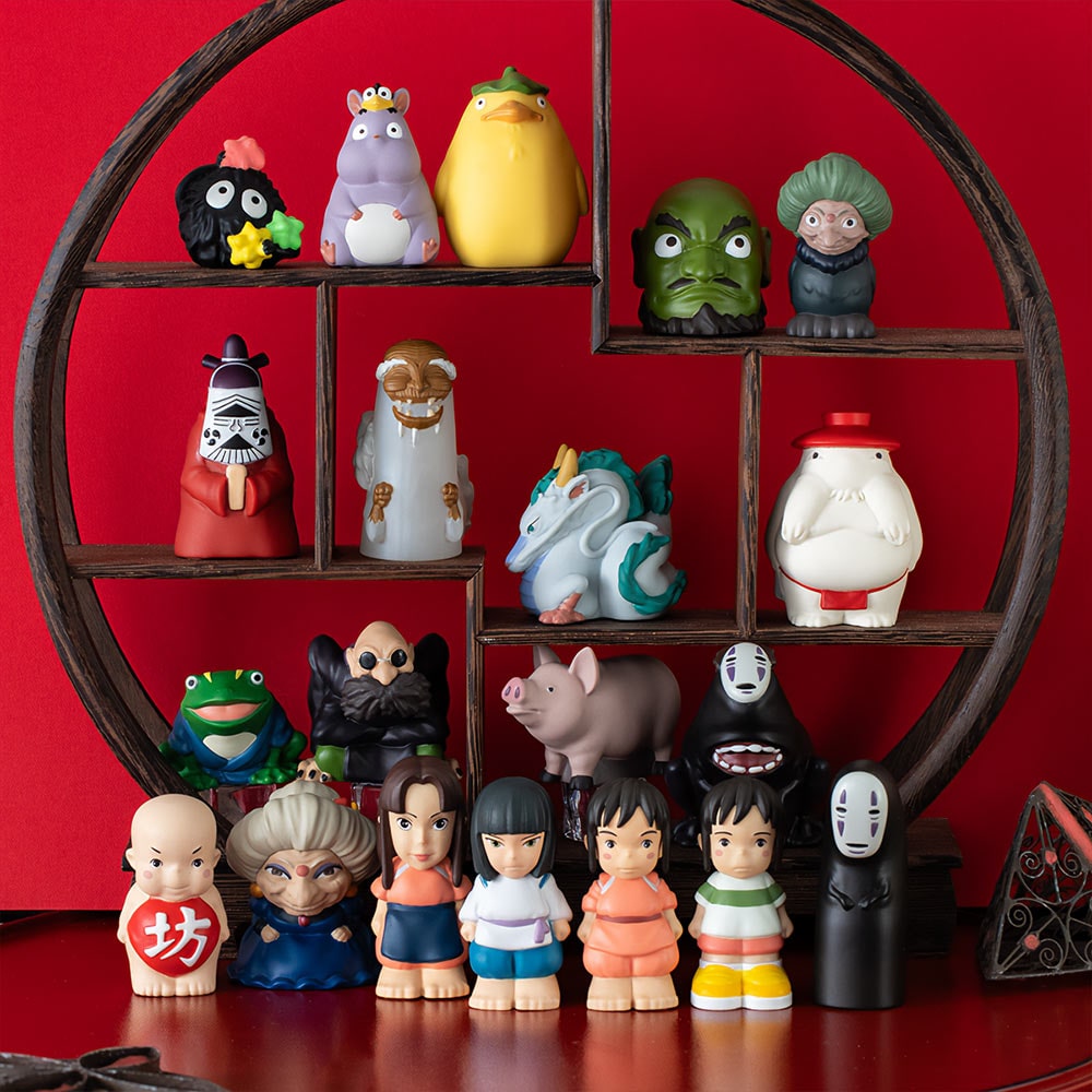 Studio Ghibli Le Voyage de Chihiro Boite de 6 Figurines Collection