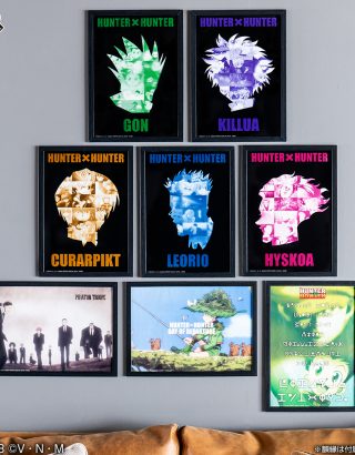 HUNTER X HUNTER DAY OF DEPARTURE (F) CLEAR POSTER SET 8PCS