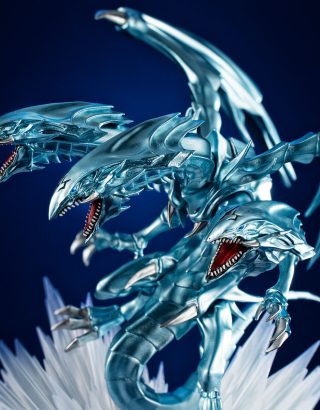 FIGURINE YU-GI-OH ! MONSTERS CHRONICLE DRAGON ULTIME AUX YEUX BLEUS