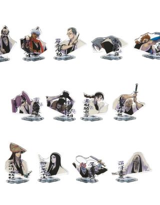 JAPAN EXCLUSIVE BLEACH 13TH FIRST GOTEI ACRYLIC FIGURE COLLECTION FULL SET
