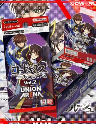 UNION ARENA CODE GEASS : LELOUCH OF THE REBELLION VOL.2 BOX X12 BOOSTERS BOX EX02BT