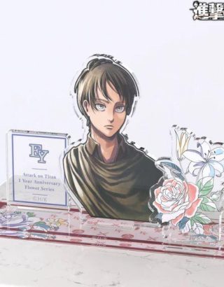 (JAPAN EXCLUSIVE) ATTACK ON TITAN LIMITED MEMORIAL SERIES BIG ACRYLIC STAND EREN