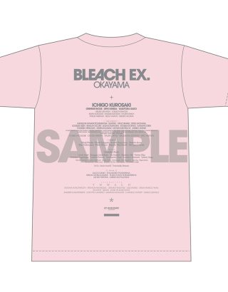 JAPAN EXCLUSIVE BLEACH EX. EXHIBITION T-SHIRT BLEACH FESTIVAL VER.G