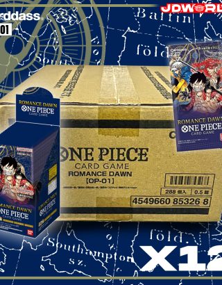 ONE PIECE CARD GAME OP-01 ROMANCE DAWN CARTON 12 BOX