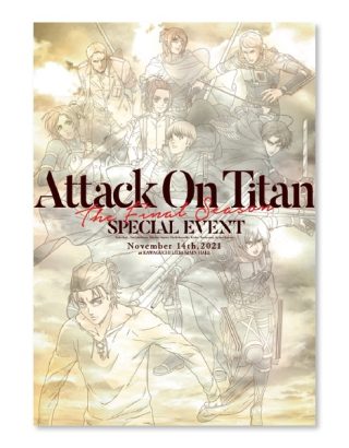 PAMPHLET ATTACK ON TITAN THE FINAL SEASON SPECIAL EVENT