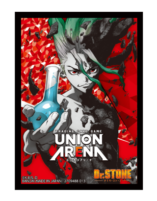 UNION ARENA OFFICIAL CARD 60 SLEEVES DR STONE